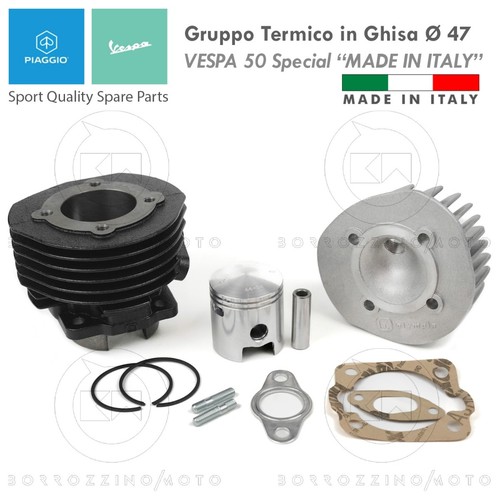 Kit cylindre piston 75cc ø47 - cylindre,