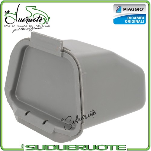Boîte porte accessoires gris - porte,